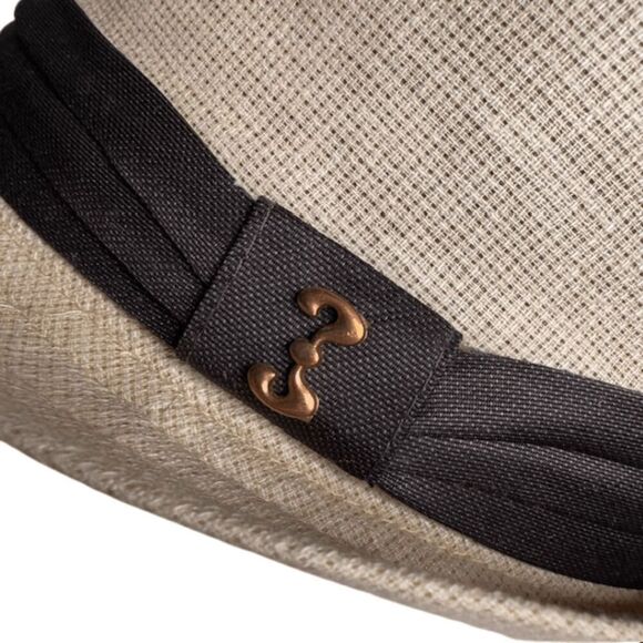 Who Ced Men's Fedora Hat with Black Band Khaki Size XL - Picture 6 of 6